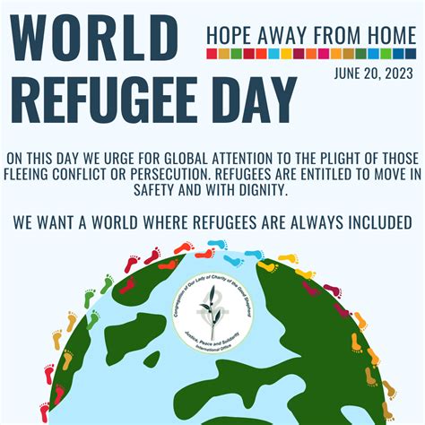 World Refugee Day 2023 theme ‘Hope away from home’ « Winifredd's Blog