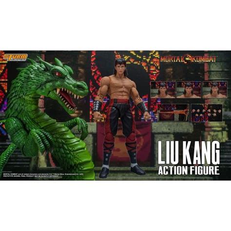 Liu Kang Figure Mortal Kombat Storm Collectibles Kurogami