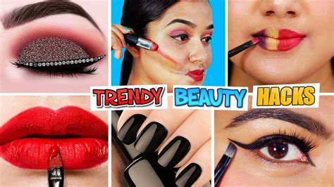 Brilliant And Trendy Beauty And Makeup Hacks Every Girl Should Know All New Makeup Hacks Youtube