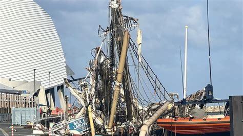 Sts Leeuwin Ii Destroyed Following Incident At Fremantle Port News