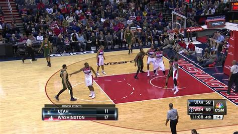 Alec Burks Highlights Jazz Vs Wizards 12 14 2014 19 Points 2