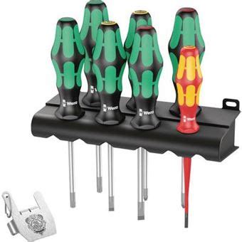 Wera Kraftform 7 Heavy Metal 1 VDE Jeu de tournevis 8 pièces cruciforme