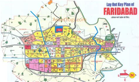 Faridabad Sector Map Leone Genovera