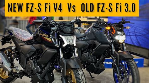 New Yamaha Fz S Fi V Vs Old Yamaha Fz S Fi V Detailed Comparison