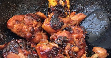 resep ayam bakar manis pedas oleh triesti shindulakmi cookpad