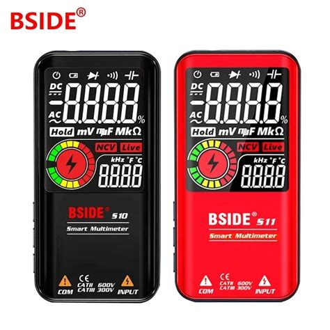 BSIDE S10 S11 S20 Digital Smart Multimeter Color LCD Display 9999