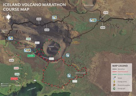 Iceland Volcano Marathon Natturuhlaup