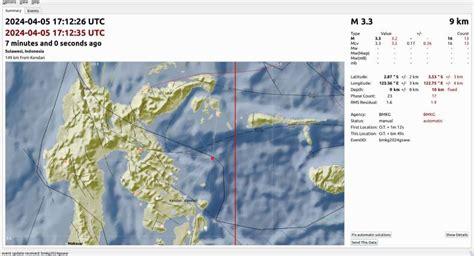 Breaking News Konawe Utara Diguncang Gempa Magnitudo 3 3