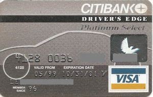 Bank Card Citibanko Drive S Edge Citibank United States Of