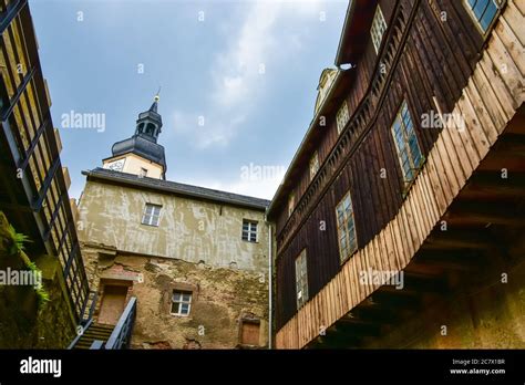 Oberes Schloss Upper Castle In Greiz Germany Stock Photo Alamy