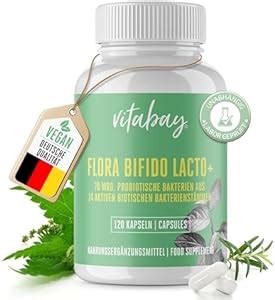 Vitabay Flora Bifido Lacto Vegane Kapseln Aktive