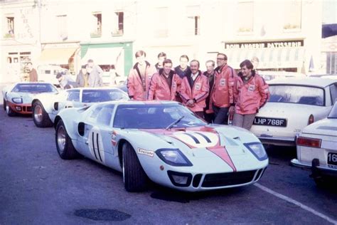 24 Heures Du Mans 1968 Ford Gt40 11 Pilotes Brian Muir Jackie