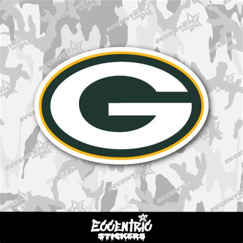 Green Bay Packers Vinyl Sticker - Eccentric Stickers