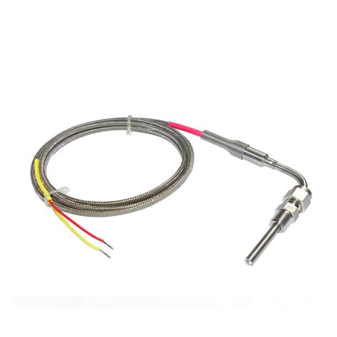 K Type High Temperature Thermocouple Exhaust Gas Temperature Egt Sensor 2m