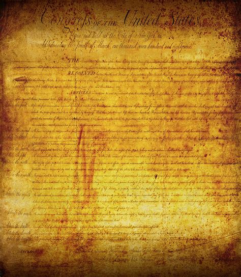 Bill Of Rights Digital Art By Daniel Hagerman