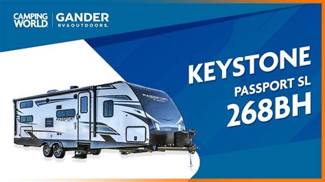 2022 Keystone Passport Sl 268bh Travel Trailer Rv Review Camping World Youtube