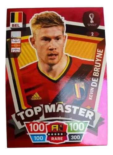 Busca Carta Kevin De Bruyne Top Master Adrenalyn Mundial Qatar A La