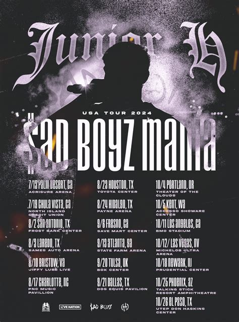 Junior H Announces AD BOYZ MANIA U S TOUR 2024 Gira Estados Unidos