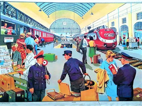 Solve Vintage Train Station Jigsaw Puzzle Online With Pieces