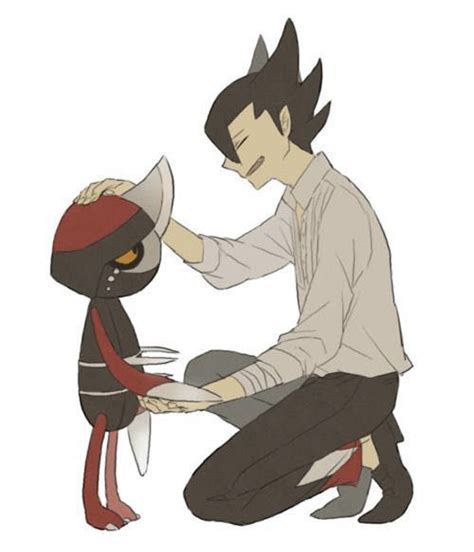 Pok Mon Oneshots Trickster Cat Grimsley X Reader Black Pokemon