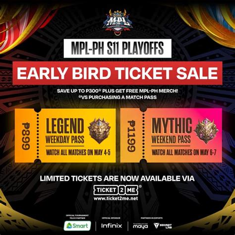 Mpl Ph Season Playoffs Ticket Sale How To Buy Tickets Online To