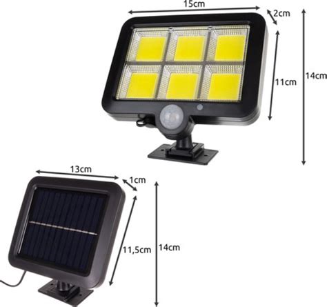 Izoxis Led Cob Solar Straatverlichting Straatlamp Op Zonne