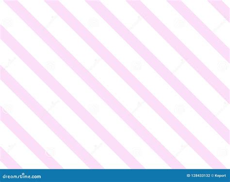 Diagonal Stripes Pink White Stock Illustration Illustration Of