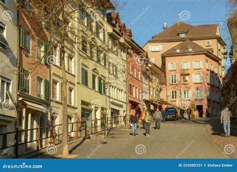 The Historical Town of Bremgarten on Editorial Photo - Image of ...