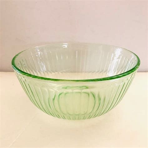 Glass Mixing Bowl Etsy