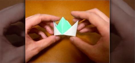 How to Origami a crown « Origami :: WonderHowTo