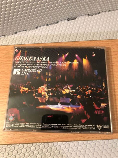 Chage Aska MTV unplugged live CD 興趣及遊戲 音樂樂器 配件 音樂與媒體 CD 及 DVD