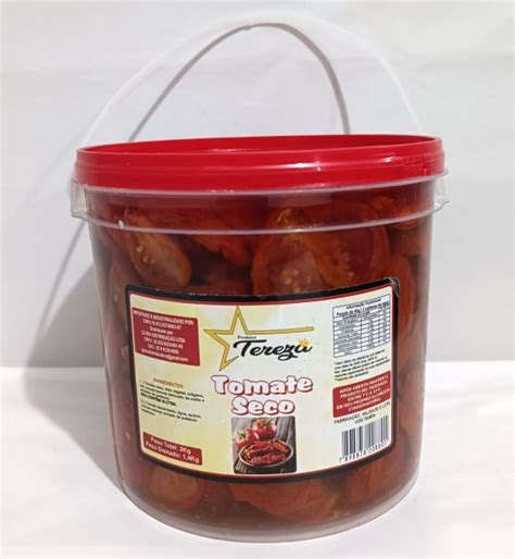 Tomate Seco Conserva Balde 1 4kg Eficaz Distribuidora