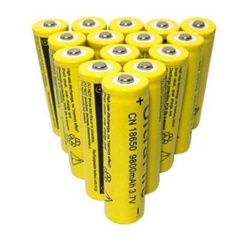 10 Stks Set 18650 Batterij 3 7V 9800 Mah Oplaadbar Grandado