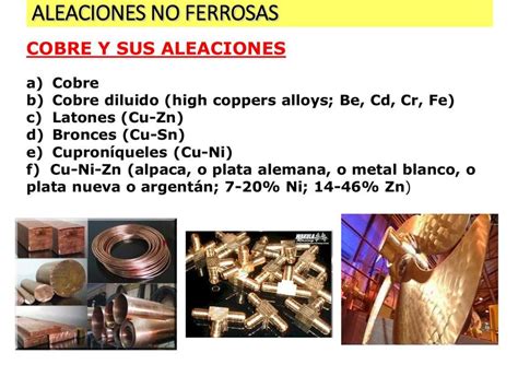 Clase Aleaciones No Ferrosas Study Ingenieros Udocz