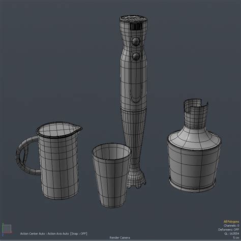 3d model hand blender