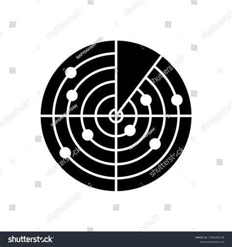 Radar Chart Icon Business Analytics Outline Stock Vector (Royalty Free ...