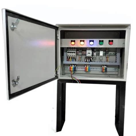 V Single Phase Hp Dol Starter Control Panel For Industrial At