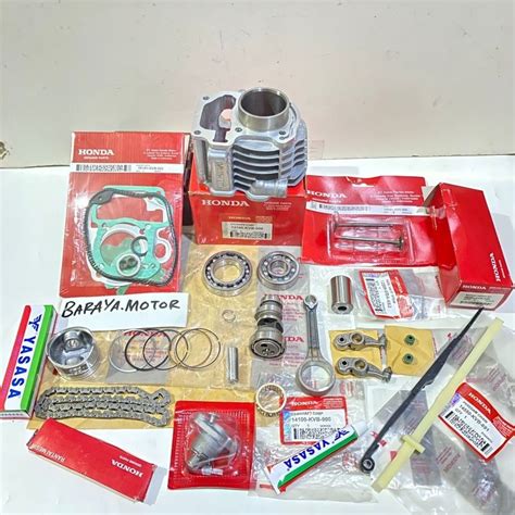 Complete Package Of Cylinder Block Honda Vario Carburetor Vario