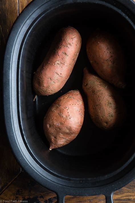 Crock Pot Sweet Potatoes Food Faith Fitness