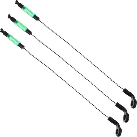 BESPORTBLE Bite Indicator 3pcs Fishing Hanger Swinger Illuminated