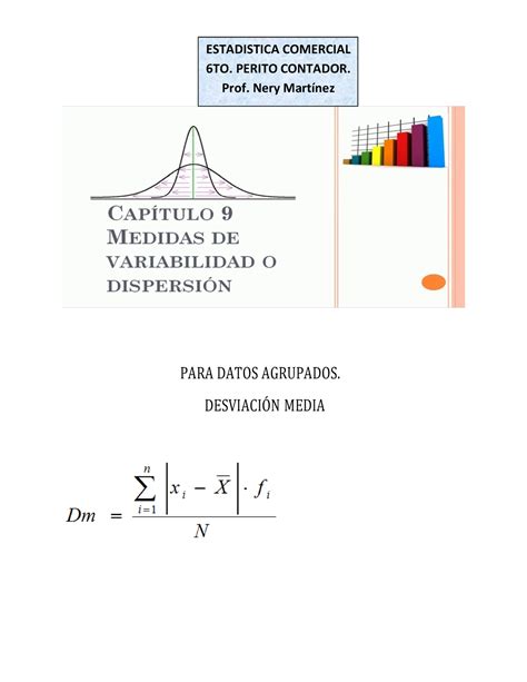 Leccion Variabilidad Agrupados Para Datos Agrupados Desviacin