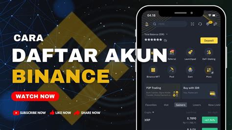 Cara Daftar Akun Binance Terbaru Youtube