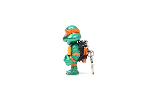 Jada Toys Teenage Mutant Ninja Turtles 25 In Metalfigs Keychain 4 Pack