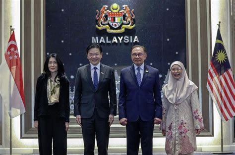 Pm Anwar Singapore Counterpart Meet To Boost Ties Mci