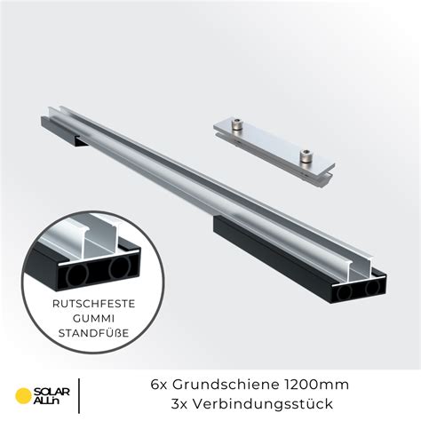 Solar Panel Montagesystem für Flachdach ohne Bohren