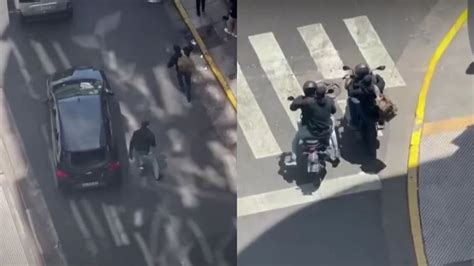 Violenta Salidera Bancaria En Buenos Aires Motochorros Se Robaron