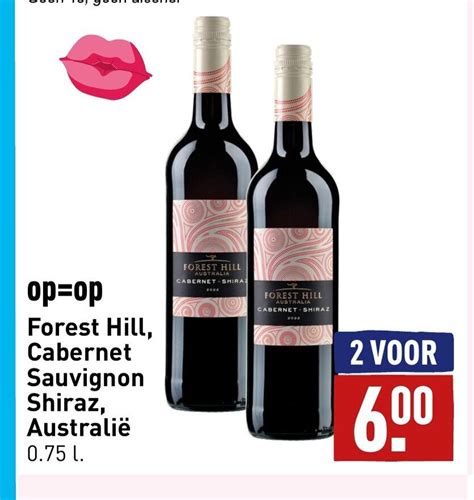 Forest Hill Cabernet Sauvignon Shiraz Australie 0 75 L Aanbieding Bij