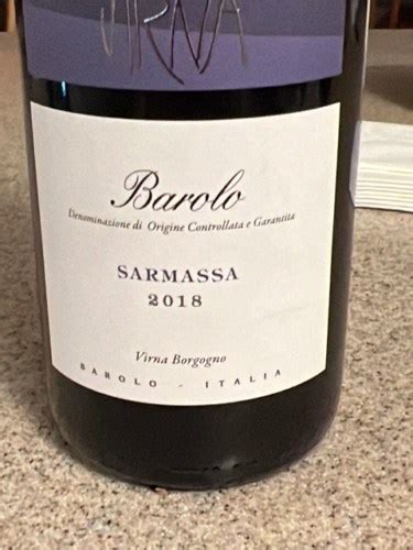 Virna Sarmassa Barolo Vivino Us