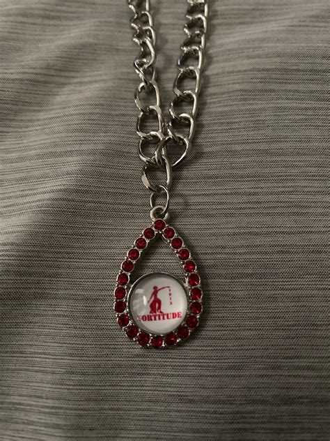 Delta Sigma Theta Charm Necklace Etsy