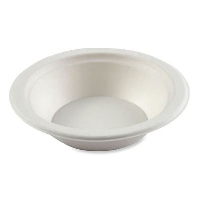 Amercareroyal Bagasse Pfas Free Dinnerware Bowl Oz White